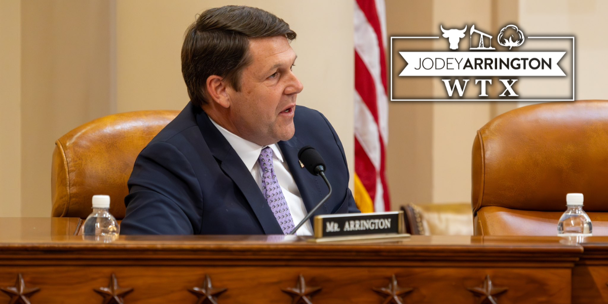 Jodey Arrington Celebrates Extension of Trump Tax Cuts, Key Legislative Wins ...