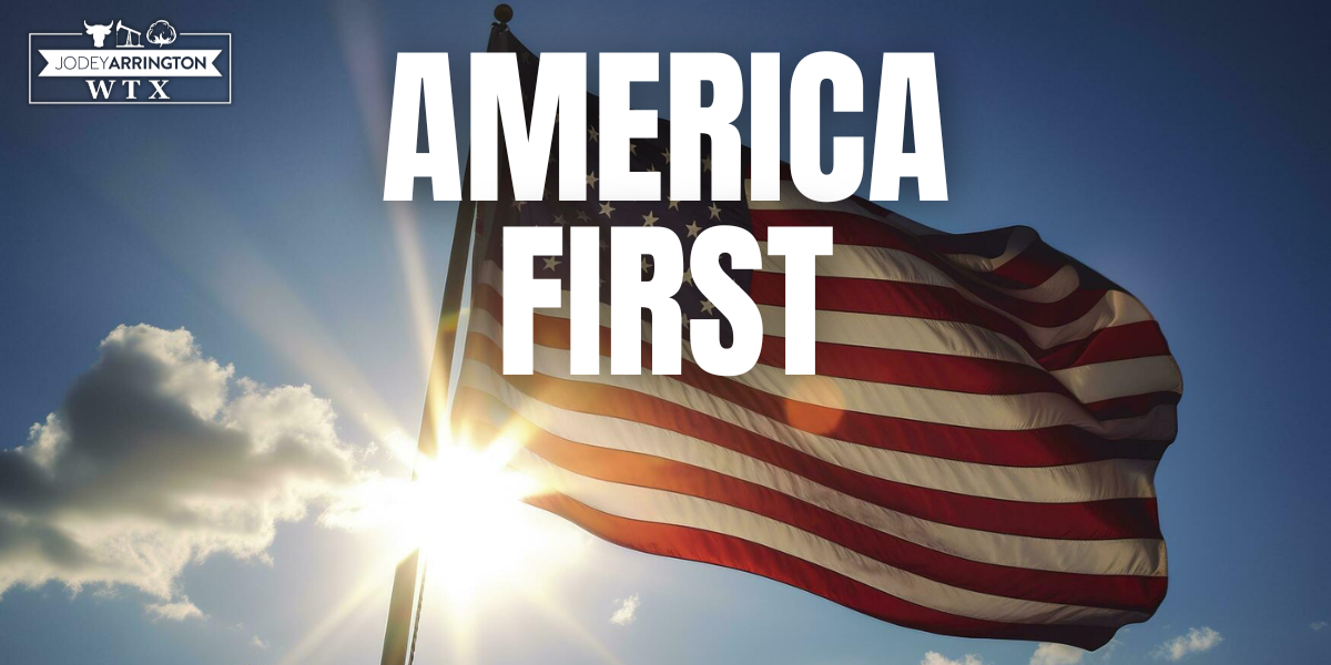 Arrington Leads Effort to Overturn Biden ‘America Last’ Immigration ...