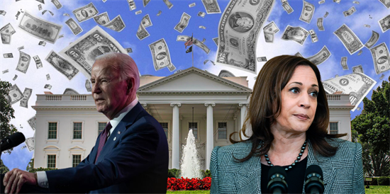 biden and kamala spending